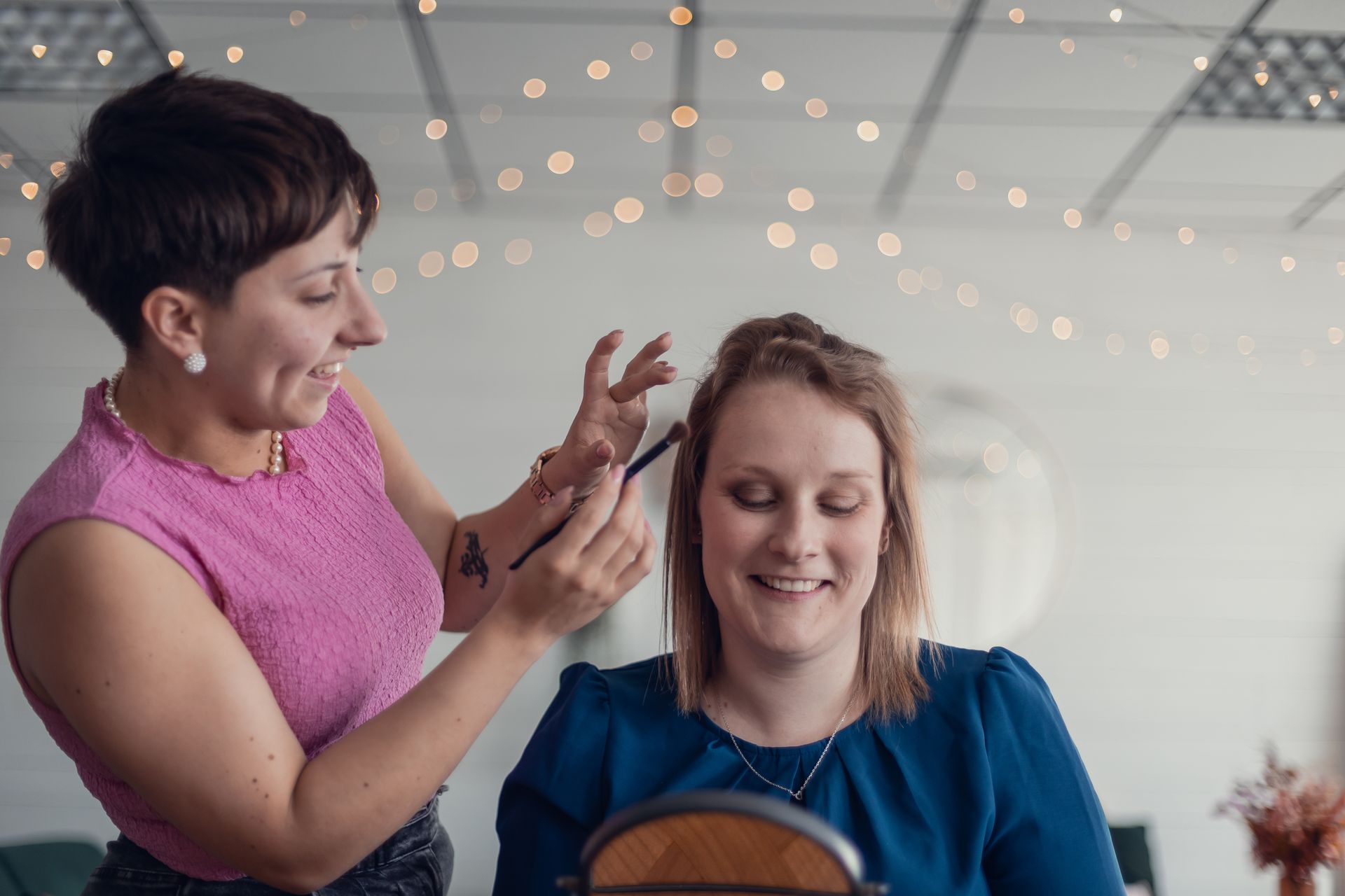 Emy au travail, ambiance cocooning à l’institut