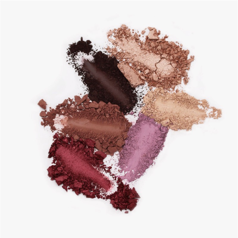 Palette de 6 fards teintes froide
