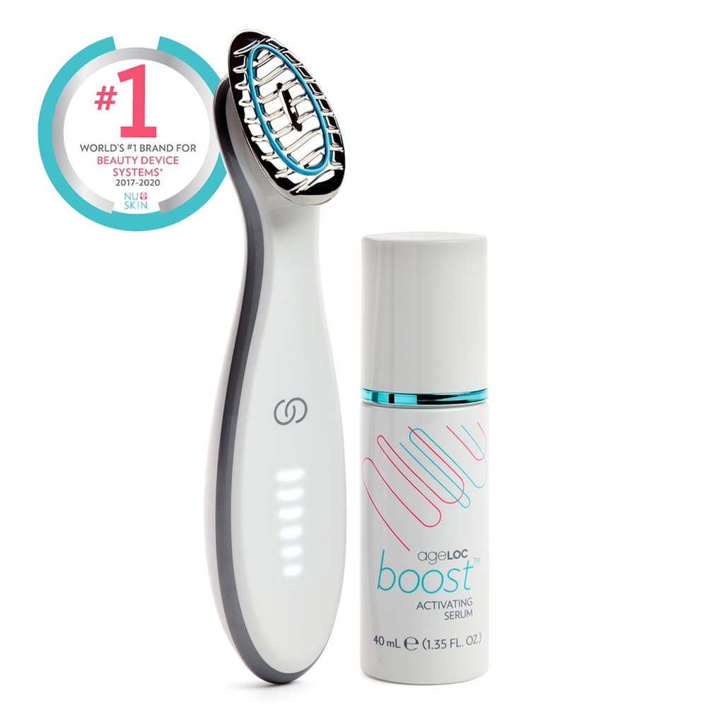 Appareil et sérum pour booster et traiter pour une peau plus lisse et repulpé 